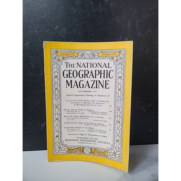 The National Geographic Magazine November, 1957 - Picture 1 of 10